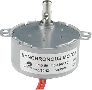 CHANCS TYD-50 110V 5-6RPM CW 50/60Hz Electric Synchron Motor for Electric Fireplace