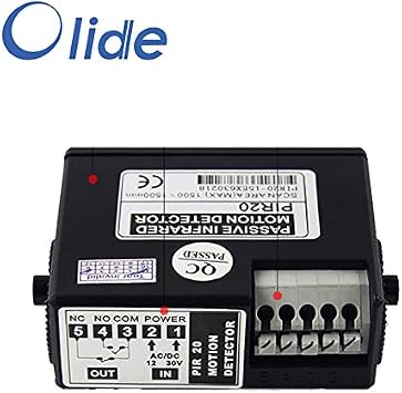 Olideauto Passive Infrared PIR Sensor, Motion Sensor, Body Sensor for Automatic Door