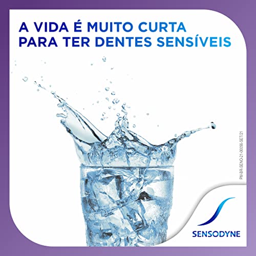 Sensodyne Rápido Alívio Creme Dental para Dentes Sensíveis, Proteção contra Cárie, 50g