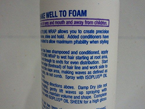 [ISOPLUS] FOAM STYLING WRAP FIRM HOLD 10 OZ