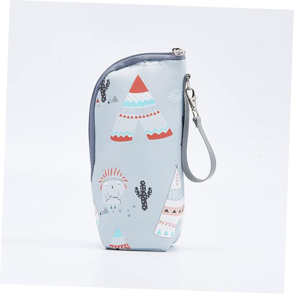 Abaodam 5piezas Bolsa Térmica Aislante para Biberones Diseño Portátil y Zipper para Bebés y Compatible Mayoría De Botellas De Leche