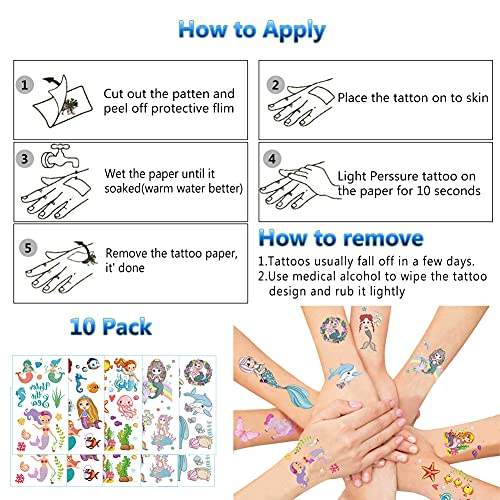 Kejea Mermaid Gifts For Girls- 11Pcs Mermaid Gift Combination.birthday Gifts For Girls #TOP5