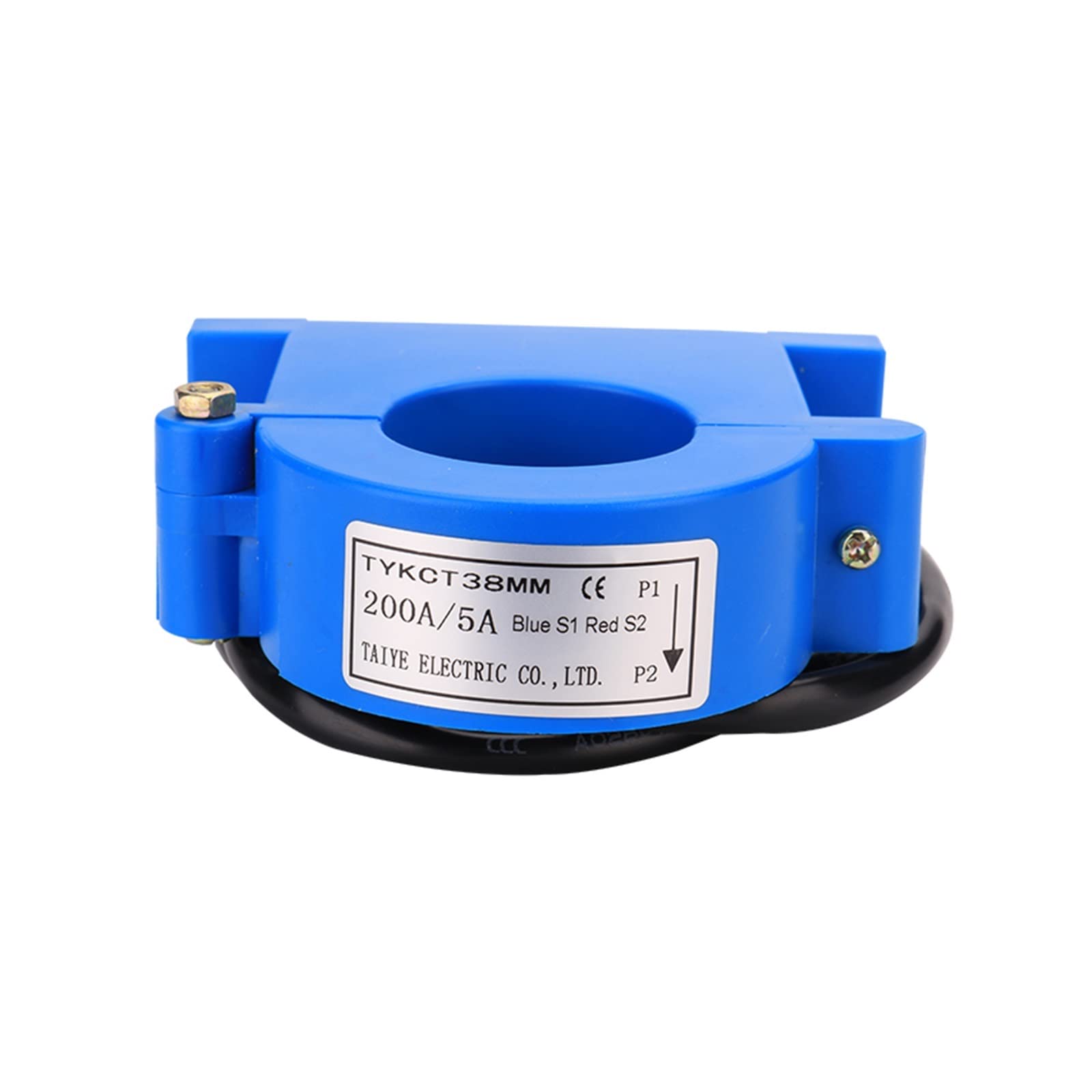 Split CT Current Sensor, Clamp Current Transformer Sensor 100A 150A 200A 300A 400A 500A 600A/5A AC Current Open AC Split core transformador CT Sensor(300a)