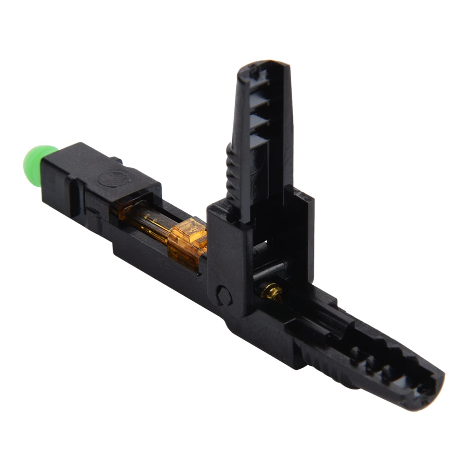 Asixxsix Connecteur de Fibre SC de 100 Pièces SC/Connecteur Rapide de Fibre Optique intégré pour un Fonctionnement et une Réutilisation Pratiques