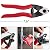 Steel DN Mate 7.6" Steel Wire Cutter, Cut All Wires Up to 5/32", Wire Rope Cutter, Cut Steel Cable, Aircraft Cable, Wire Seals, Bike Cable,  Aluminum/Copper Wire, Fence Cable, One-Hand Operate CC-11