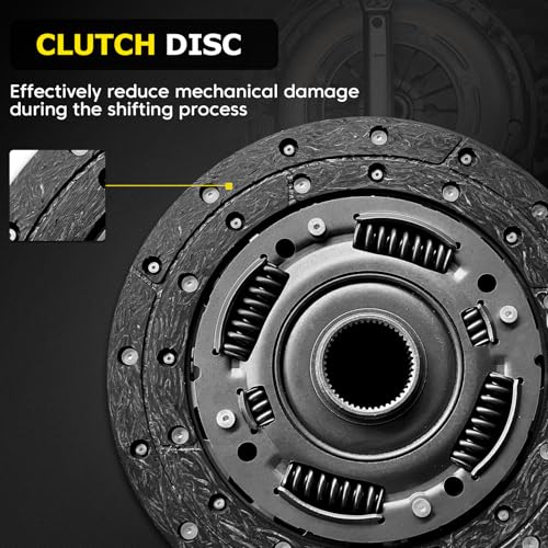 6DCT250 DPS6 Auto Transmission Clutch Kit with Clutch Release Fork Lever Compatible with Dual Ford Focus Fiesta 2011-2019 B-Max 2012-2019 Ecosport 2013-2019, Repalce# 602000800 by YEHERIT - Image 6
