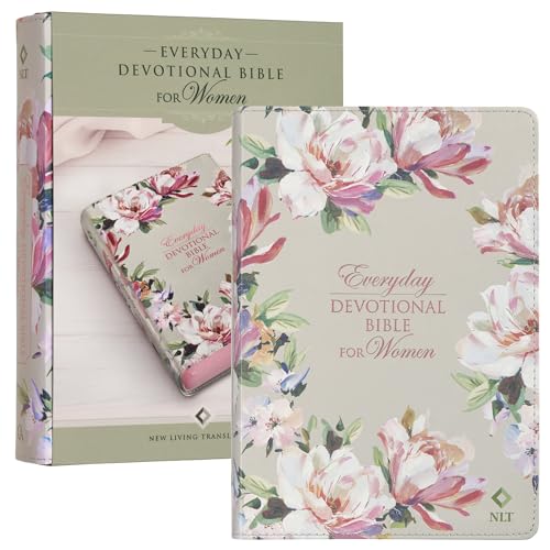 NLT Holy Bible Everyday Devotional Bible for Women New Living Tra...