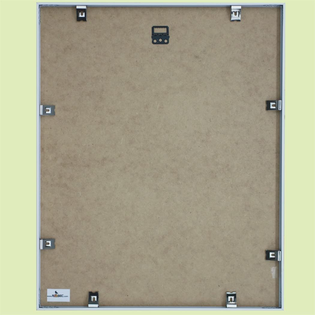 Polyptychon Alurahmen Schwarz 132 x 72 cm für Malen nach Zahlen | Fertig montiert, mit Rückwand, ideal für Malen nach Zahlen z.B. von Schipper, ohne Glas