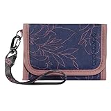 MIT DABEI – 1 Geldbeutel Coocazoo Geldbörse, Sweet Rose, lila-rosa, Portemonnaie mit Sichtfenster innen & außen, Münzfach & Kartenfächern, Klettverschluss, Polyester, ab der 3. Klasse