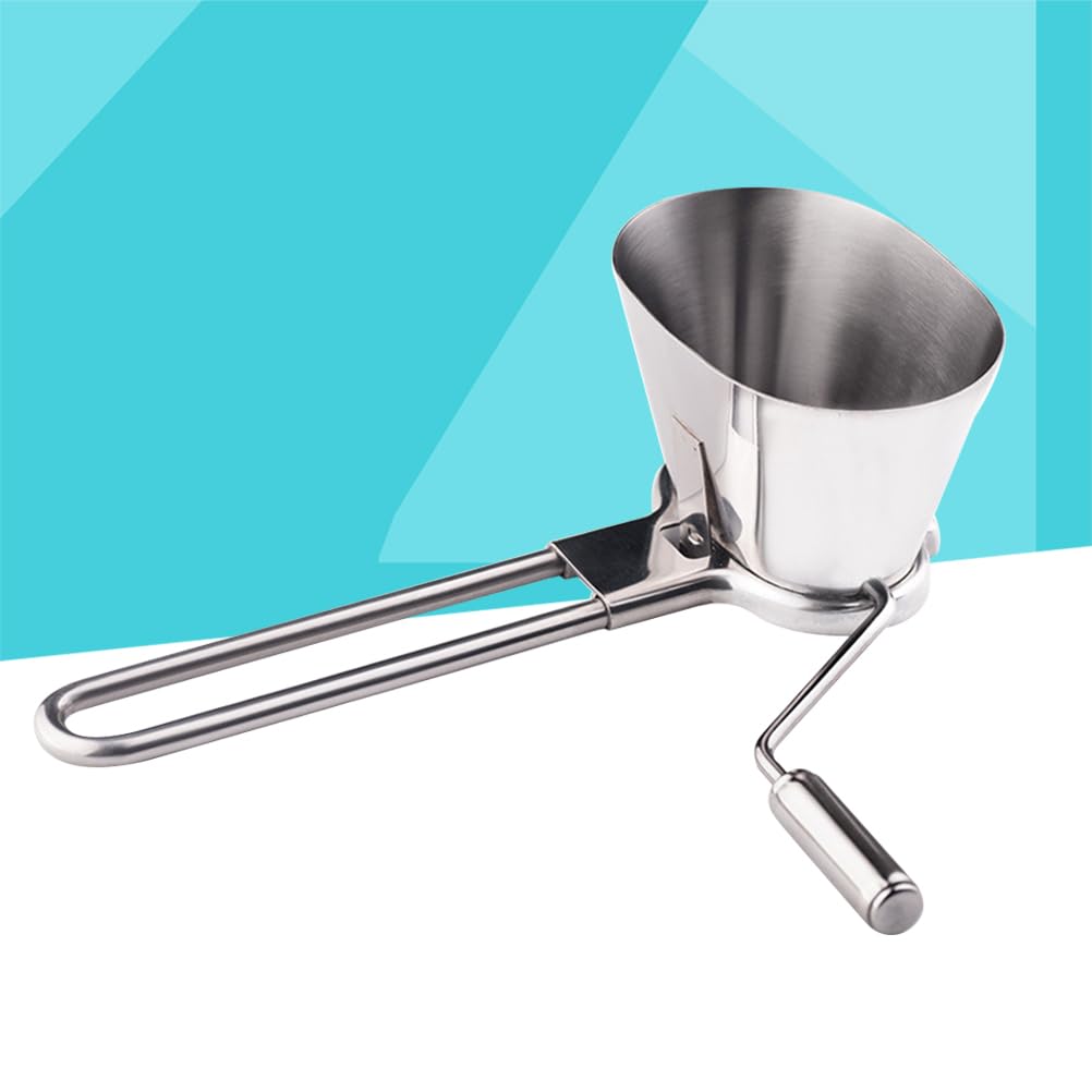 PRETYZOOM Manual De Perejil De Acero Inoxidable Con Manivela Picador De Verduras Y Especias Para Cocina Fácil Y Rápido Cortar Ajo Jengibre