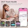 Trendia Smart Watches for Women, 1.83" HD Fitness Tracker (Answer/Make Calls), 120+ Sport Modes with Heart Rate/Sleep Monitor, IP68 Waterproof, Fitness Watch for iOS Android, Pink