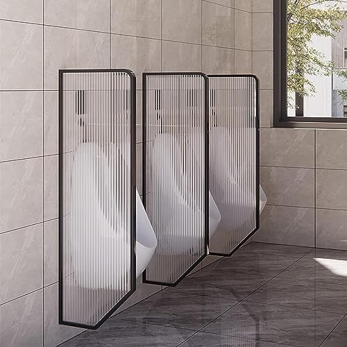 Urinal Partition, Wall Mounted Men's Urinal Privacy Screen, Urinal Baffle Public Toilet, Sool/Public Place Urinal Partition (Size : 1PCS)