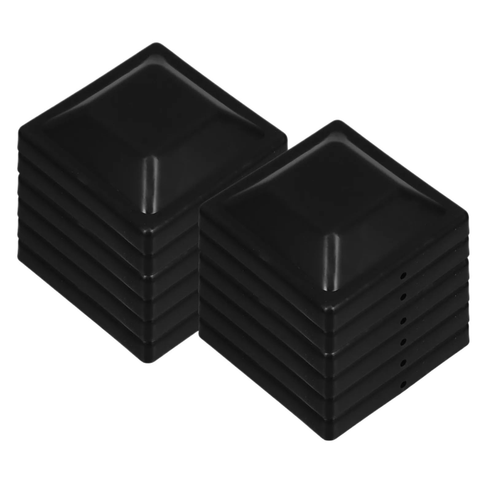 Irgvjifr Color 01 Fence Posat Cap 12Pcs Fence Post Caps Black Protective Covers For Wooden Posts Outdoor Weather Resistant Deck For Courtyard