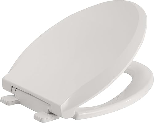 Miniatura 88 de Asiento de inodoro, asiento de inodoro alargado con asiento para niños pequeños, asiento de inodoro alargado para entrenamiento de baño alargado