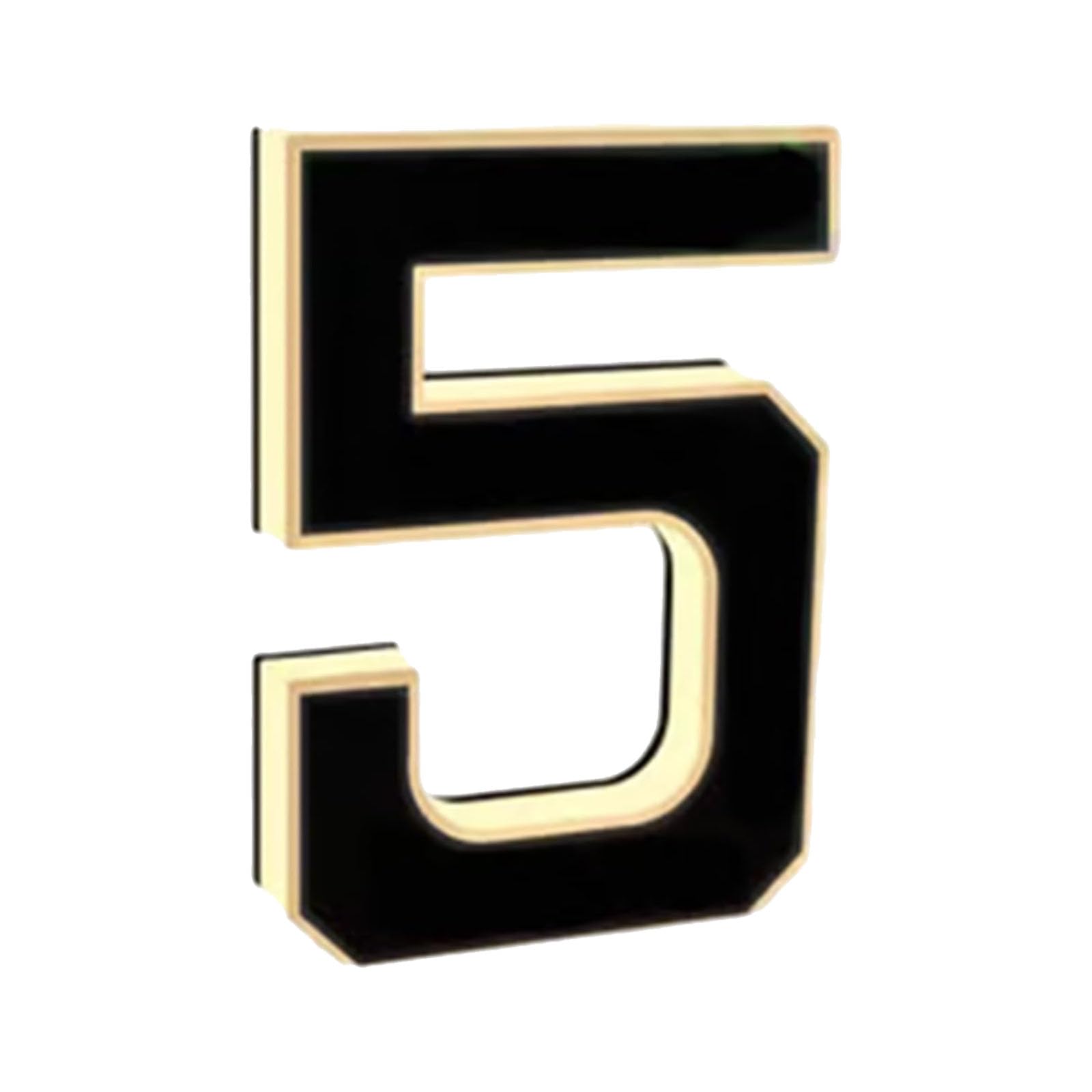 1PCS Solar Lighted Numbers LED 0-9 Illuminated Address Plaques with LED Light – Weatherproof Outdoor Wall Mounted Solar Powered Door Numbers for Garden Villa Gate Fence DIY