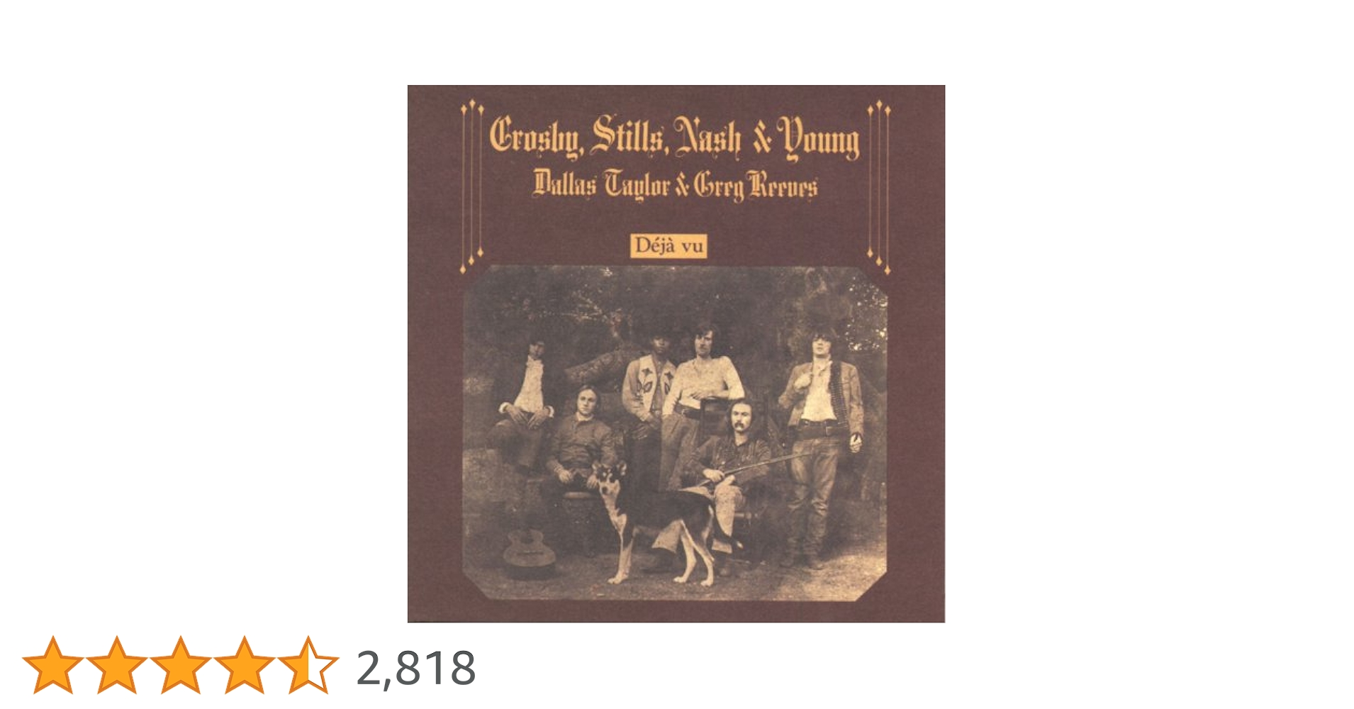 ■RSD20,000枚限定「デジャヴ 」オルタネートアルバム■CROSBY, S □RSD20,000枚限定「デジャヴ 」オルタネートアルバム□CROSBY