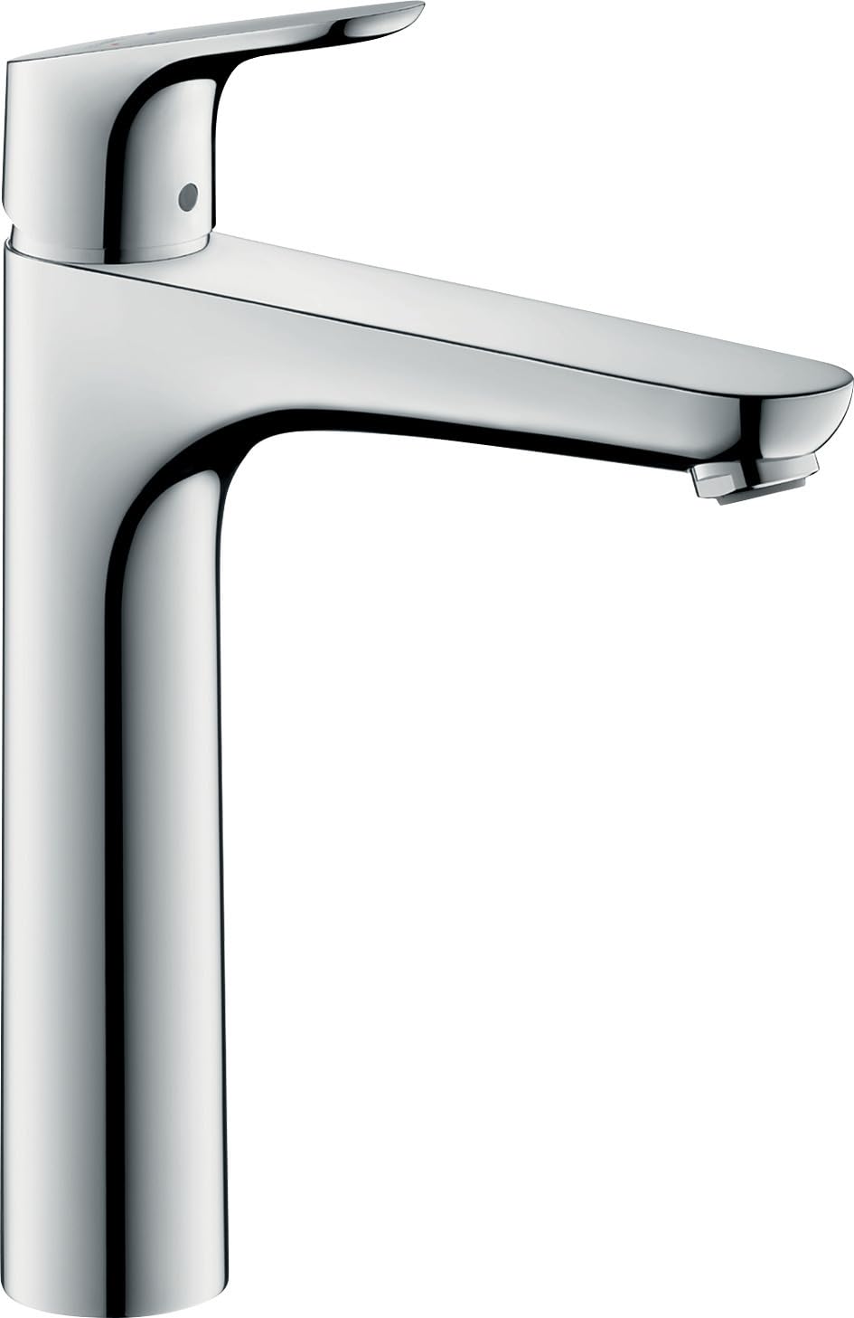 Hansgrohe Chrome Focus Basin Mixer Tap 190 Without Waste, 31518000