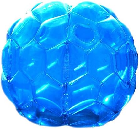LULUFUN Body Bumper Balls, Wearable Bumper Zorb Balls Blow Up Toy Inflatable Sumo Bumper Bubble Soccer Ball for Adults and Kids (Kids : 24 x 24inch) - One Ball
