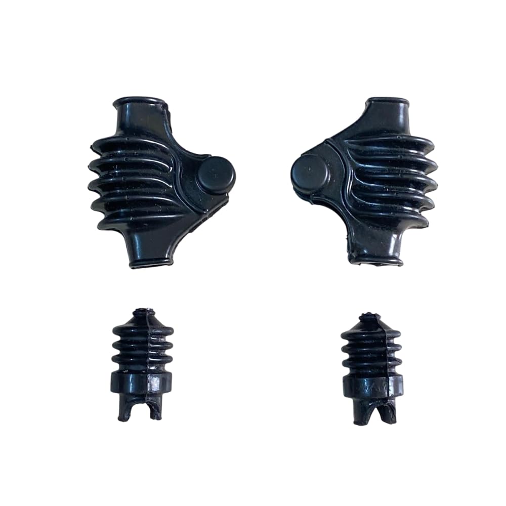 Lever Cover Yoke Rubber Set of 4 for RX100/RX135/RXG135 | Yoke Cover Included, Black Finish, 4 Pcs Set, Replacement Part, Bike Lever Accessory-image-37