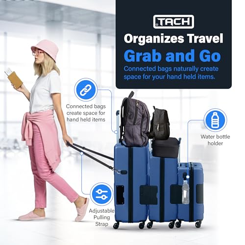 TACH 3-Piece Hard Shell Midnight Blue