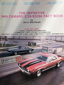 Paperback The Definitive 1969 Camaro Z/28-SS396 Fact Book