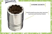 Vista 4 de Williams H-1232 3/4 Toma poco profunda, 12 puntos, 1 pulgada