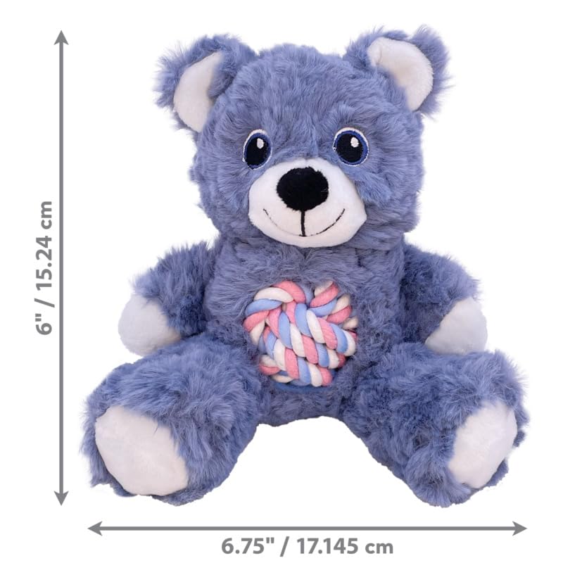 Amazon.com: KONG Knots Teddy Bear - Knotted Rope Tummy and