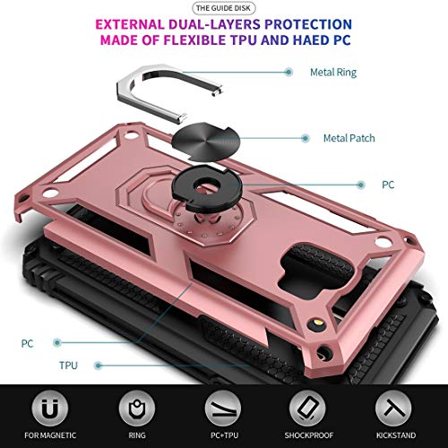 Coque Samsung J2 Shine protection intégrale avec support - 4