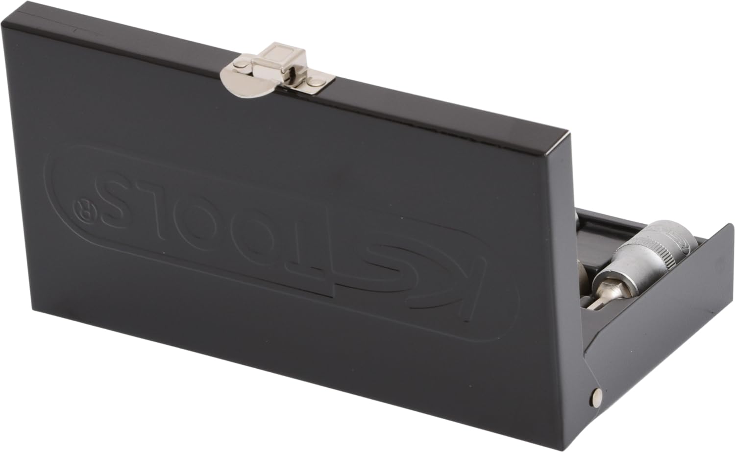 KS Tools 911.1321 Jeu de douilles tournevis 1/2" 6 pans males 9 pièces Boîte métallique