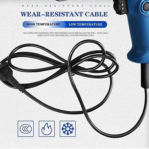 Spacmirrors Akku-Bohrmaschine, 220-V-Bohrmaschinenset, Eisenfutter, stromlinienförmiger Körper, ergonomisches Design, 0… – Bild 7