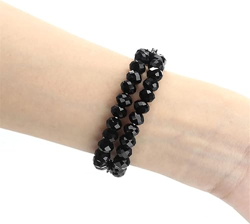 Miniatura 4 de Mi Band 6 5 correa mujer pulsera para Mi Band 4 bandas cuentas Miband 3 6 pulsera pulsera joyería Bling Crystal (color 7, tamaño Mi Band 3 4)