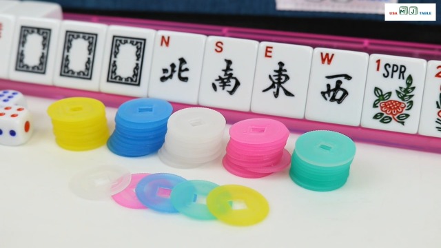 Amazon.com: usamjtable 166 Tiles American Mahjong Set Soft Bag 4