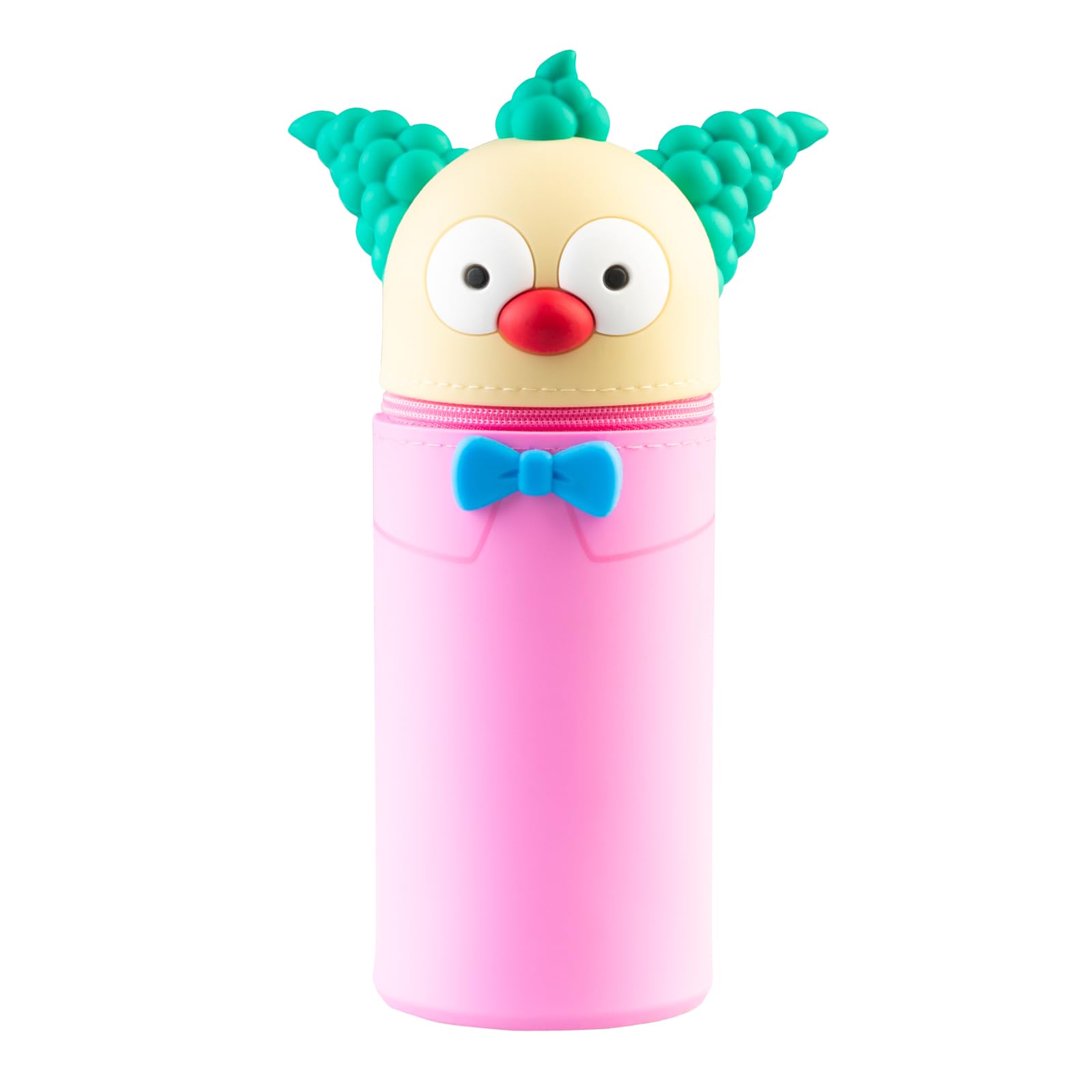 Grupo Erik School Pencil Case - Krusty The Clown The Simpsons Gifts | Expandable Pencil Cases, Back to School Supplies, Office Stationery Supplies | The Simpsons Figures, Stationery Gifts