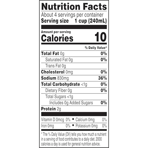 SWANSON S 100% Natural, Gluten-Free Beef Broth, 32 Oz Carton image 2