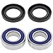All Balls Racing Front Wheel Bearing Kit 25-1054 Compatible With/Replacement For Yamaha WR250 1992-1997, YZ125 1992-1995, YZ250 1992-1995