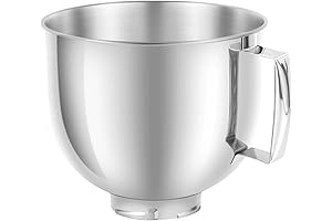 5QT Stainless Steel Compatible KitchenAid Mixer Bowl