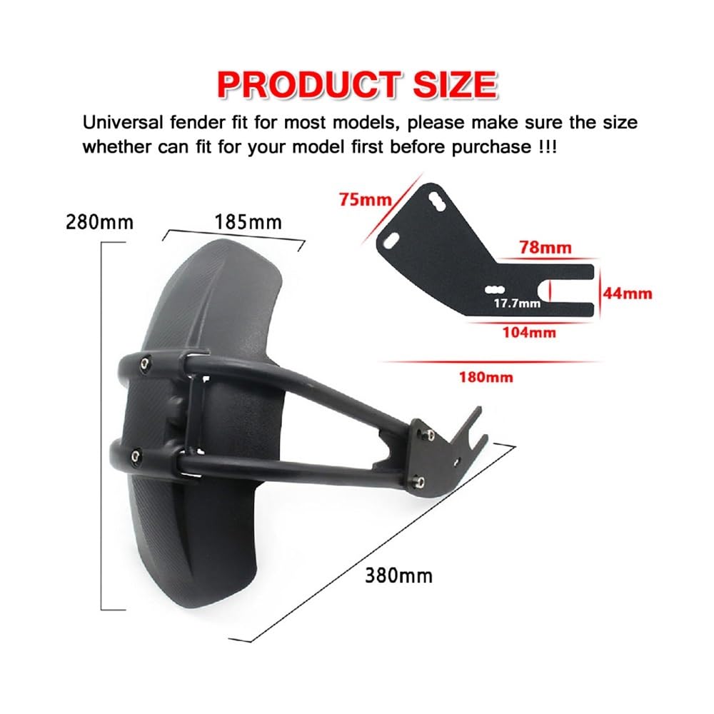 parafango della moto Parafango Posteriore Moto Per Ya&maha MT09 Tracer 900 Tracer 7 2021 FZ6 2008 Parafango Paraspruzzi Protector Pneumatico Hugger Cover Posteriore