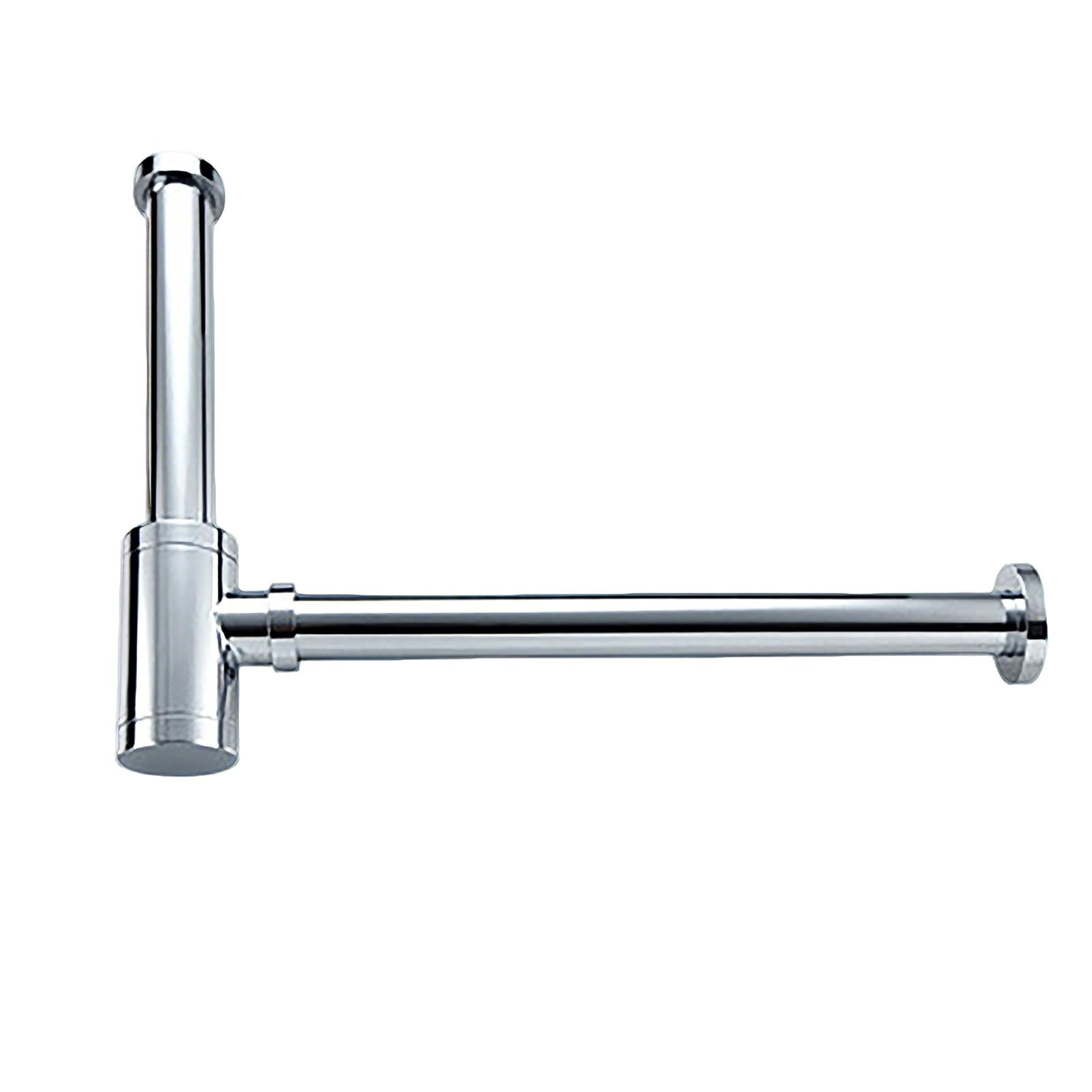 Siphon Waschbecken Bad mit Reinigungsöffnung,Ablauf Garnitur,Geruchsdichte,Höhenverstellbares Syphon Waschbecken für Küchenspülen
