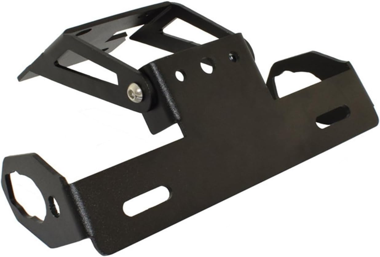 LeosHi Compatible with Ninja 650 Z650 2017 2018 2019 2020 2021 2022 License Plate Holder Frame with LED Light Tail Tidy