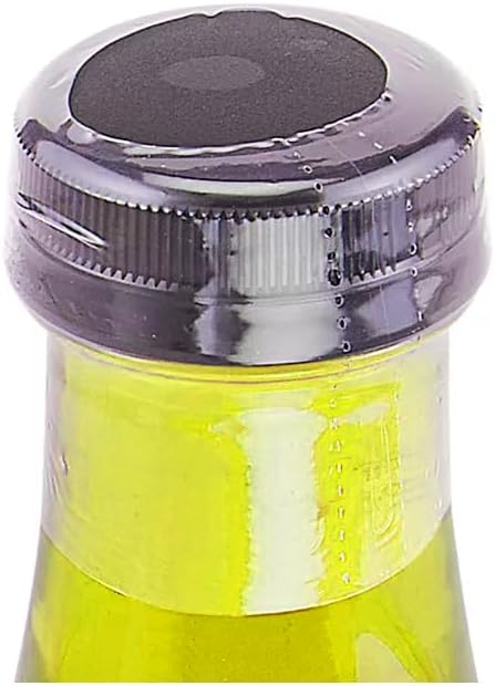 90 x 35 mm Flat Cut Perforated Shrink Bands (Fits approx. 53mm diameter Standard Caps) - Tamper Evident PVC Wrap Sleeves for Bottles and Jars - No Print (500) image 5