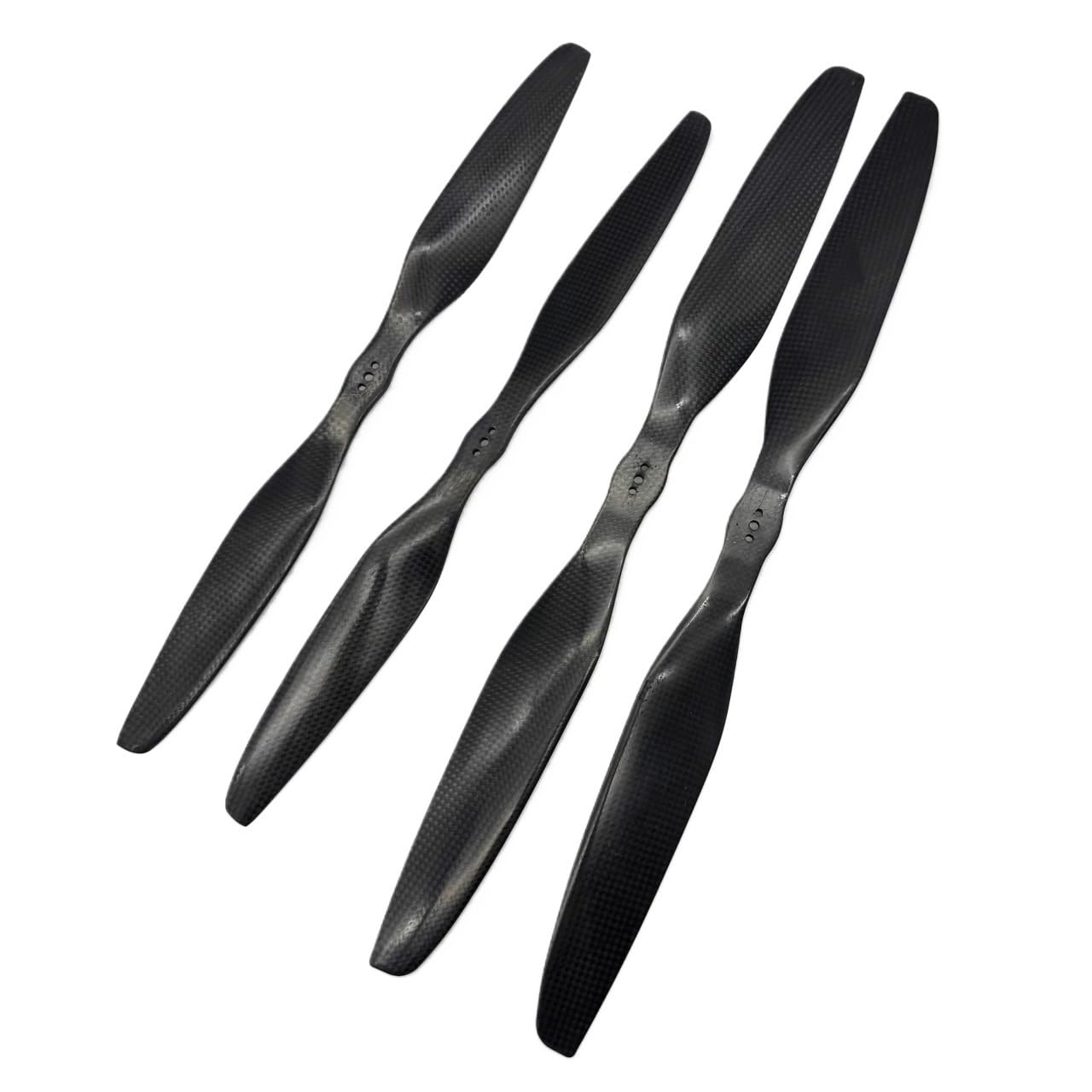 4 szt. 1455 1555 1855 3K łopaty śmigła z włókna węglowego do zdalnie sterowanego quadcoptera model samolotu(1555 2pair (4pcs))