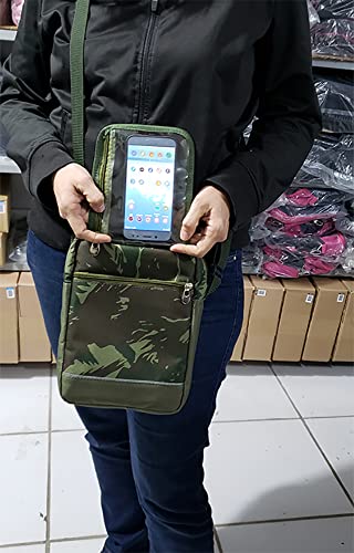 Shoulder Bag Masculina Bolsa Transversal Original Camuflado