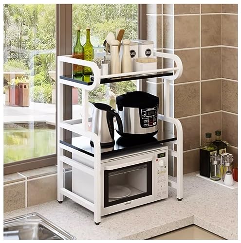 Support de four à micro-ondes de cuisine et rangement pour cuiseur - 2