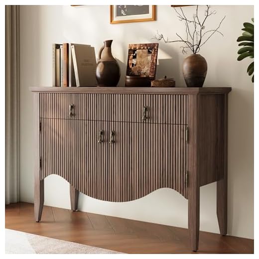 FUSUNBAO Retro Buffet Cabinet with Storage