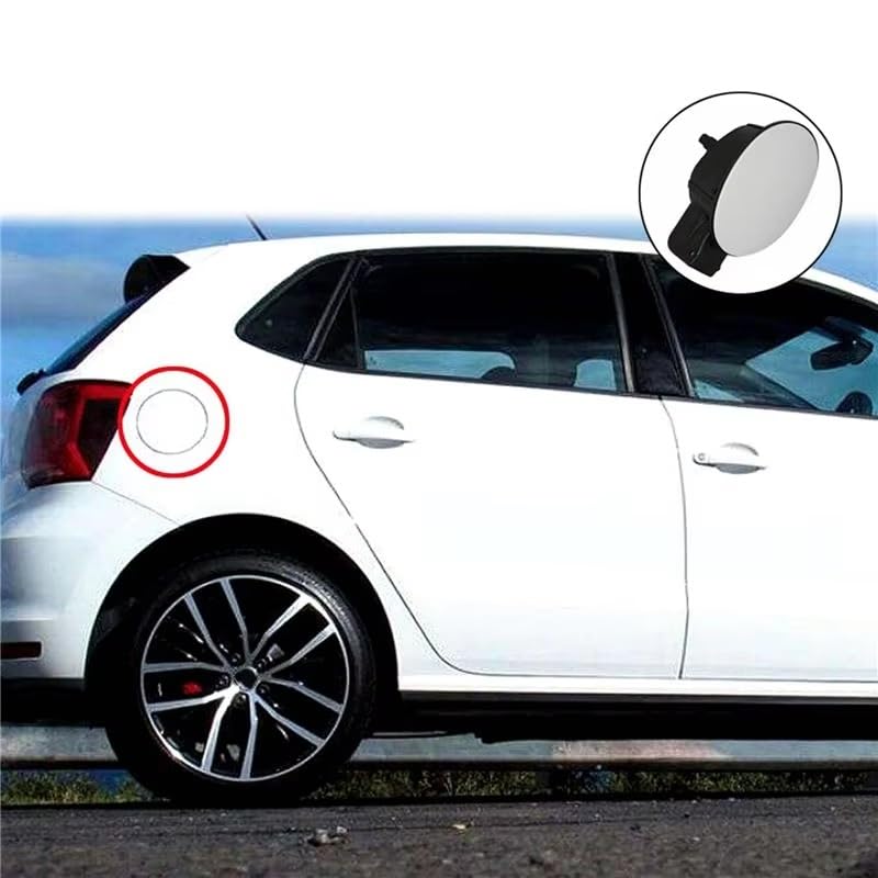 Tapón de aceite del motor 2X Tapa De Puerta Llenado Tanque Combustible Cubierta Solapa Sin Imprimación 6R0809857 Para Polo Para 6C 2011-2019