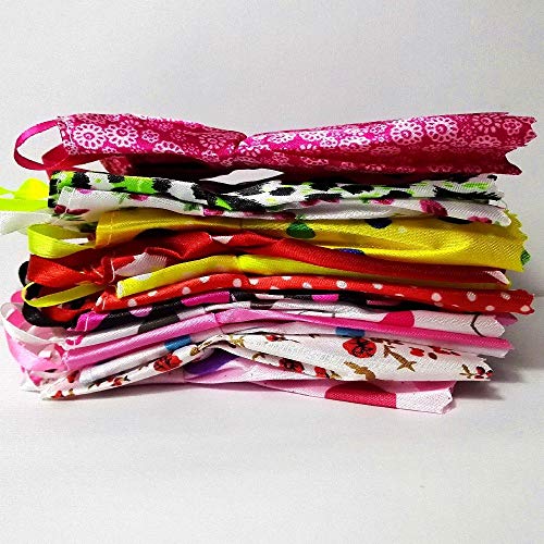 iDream Handmade Doll Clothes Set (Pack of 10) – Assorted Multicolour Fashion Outfits for 28-31 cm Dolls, Great Gift for Kids, Perfect for Playtime, Dress-Up & Collectibles