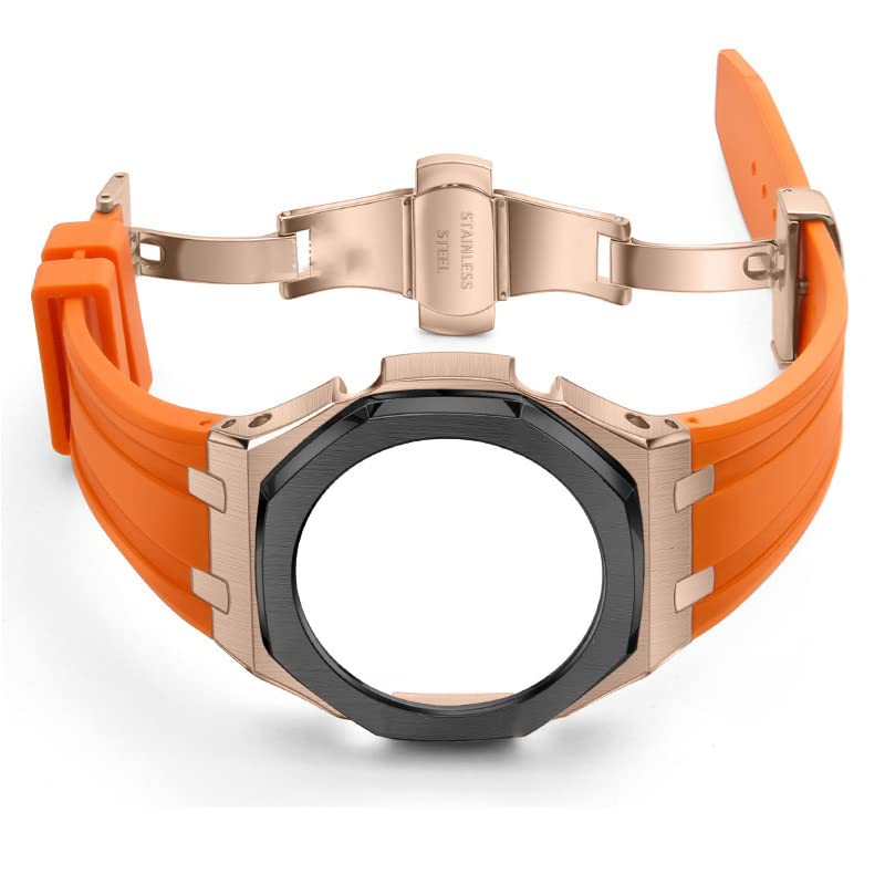 GA 2100 bracelet de montre rechange caoutchouc et boîtier de protection