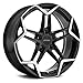Petrol P1A 17x8.0 5/120 ET35 CB76.1 Gloss Black W/Machine Cut FACE