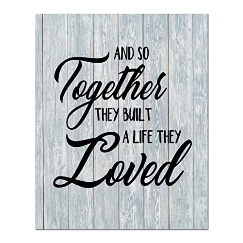 Plaque décorative en bois NABRAND, le cadeau de mariage et de crémaillère idéal