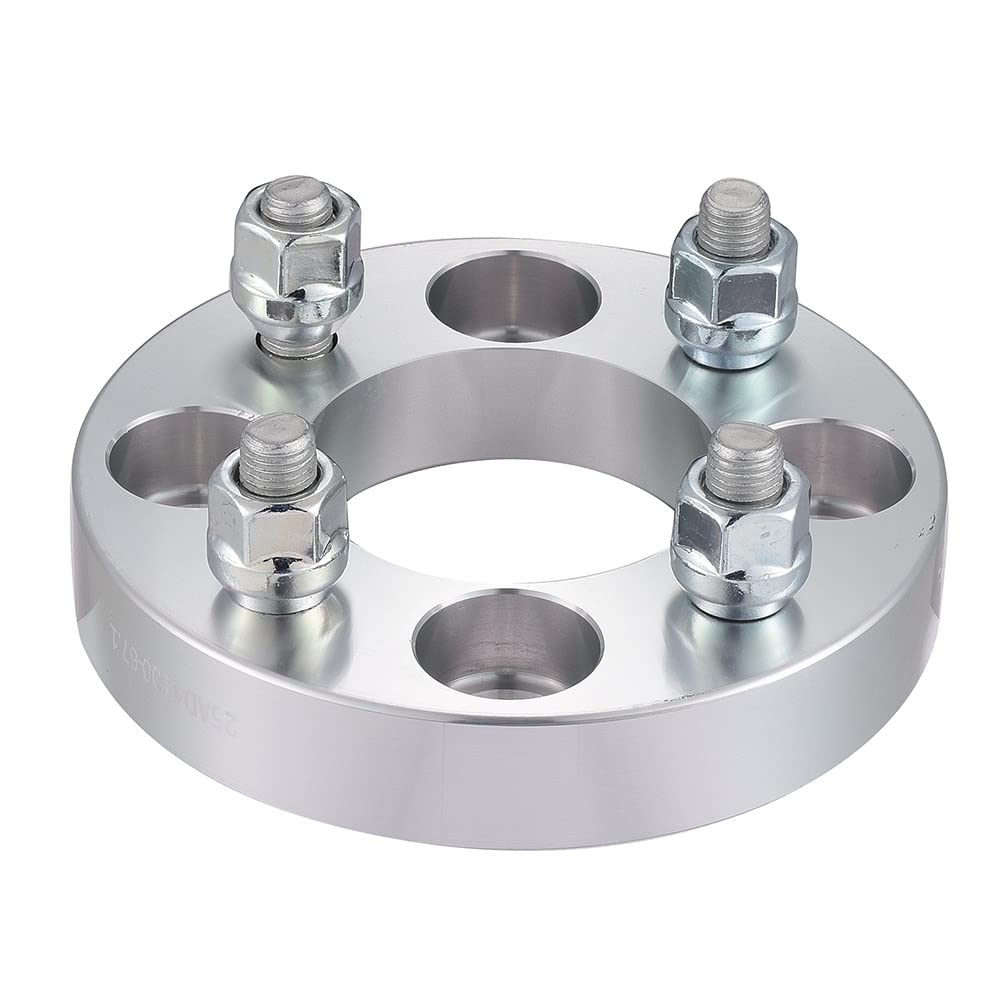 Joints Moyeu Roue Élargis 2 Pièces/Ensemble Adaptateur D'entretoise De Roue De Voiture PCD 4x100 Alésage Central 67MM M12x1.5 Entretoises De Roue Hubcentric 4 Cosses